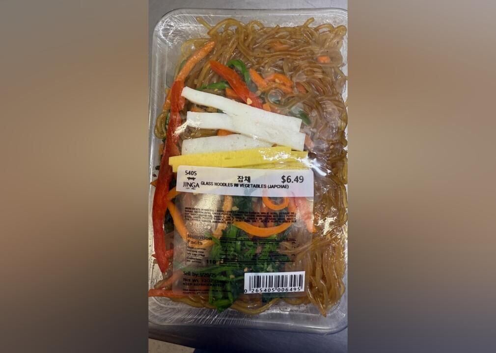 Glass noodles with vegetables